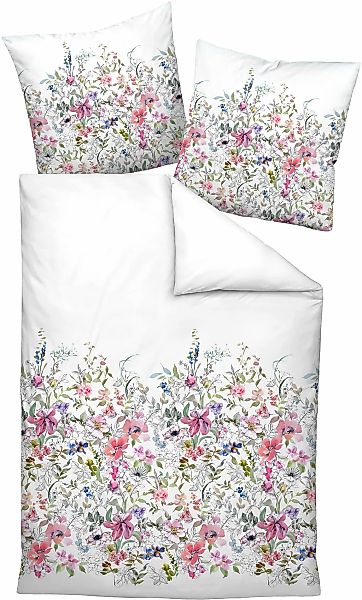 Janine Bettwäsche Interlock-Jersey-Bettwäsche Carmen S, 100% günstig online kaufen