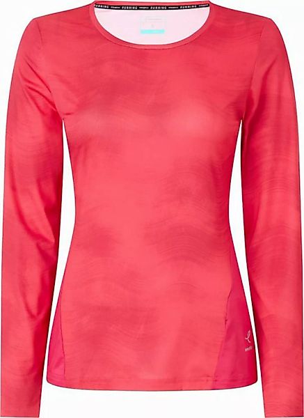 Energetics Langarmshirt Da.-Langarmshirt Gerddy LS W 900 AOP/RED günstig online kaufen