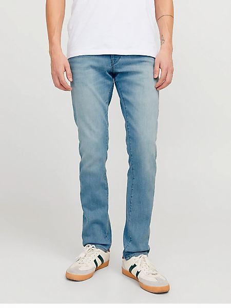 Jack & Jones Slim-fit-Jeans "JJIGLENN – Jeans mit Stretch, niedriger Leibhö günstig online kaufen