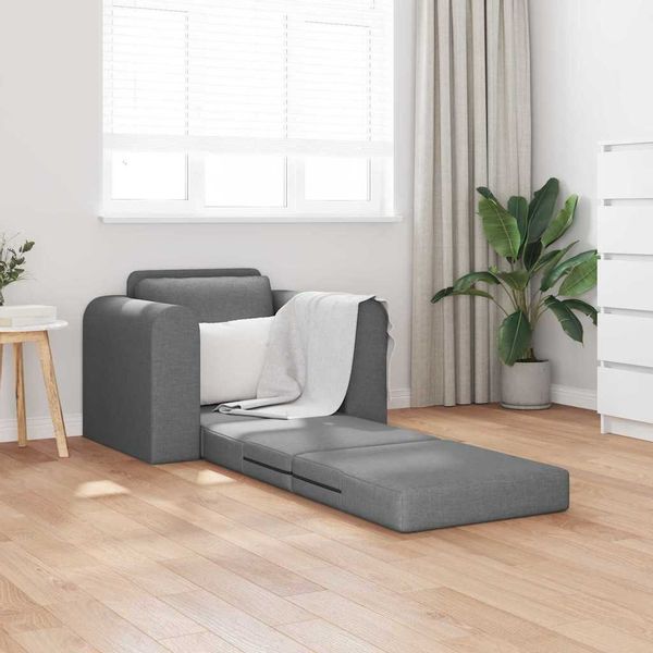 vidaXL Sofa Sofa Bett Dunkelgrau 98 günstig online kaufen