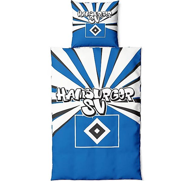 Hamburger SV Bettwäsche HSV Bettwäsche Strahlen günstig online kaufen