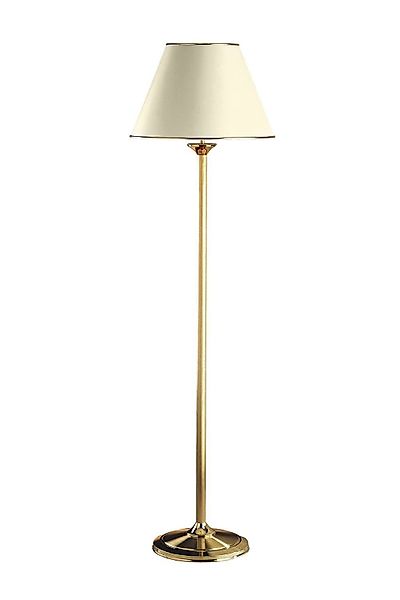 Licht-Erlebnisse Stehlampe SNIOLA, ohne Leuchtmittel, Messing günstig online kaufen