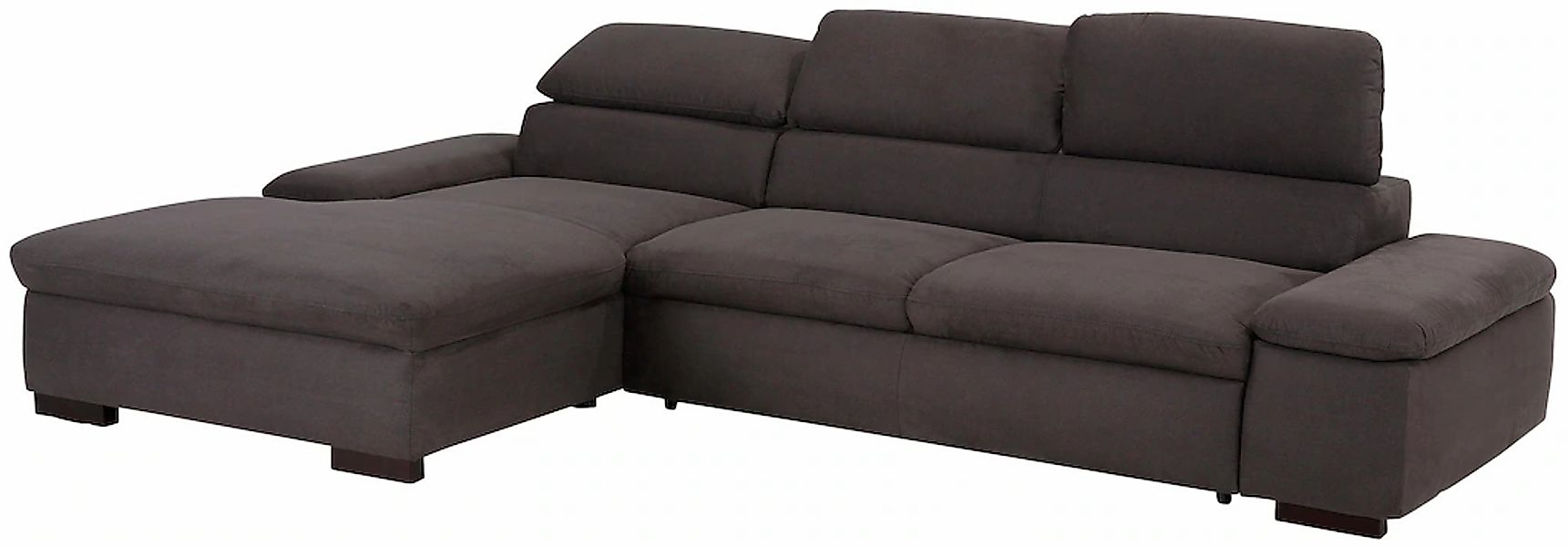 Home affaire Ecksofa "Alberto L-Form" mit Kopfteilverstellung, wahlweise mi günstig online kaufen