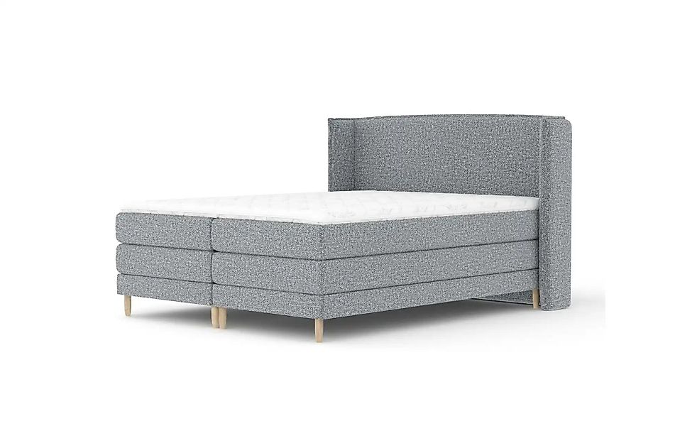 Boxspringbett   ¦ grau ¦ Maße (cm): B: 178 H: 117 Betten > Komfortbetten - günstig online kaufen