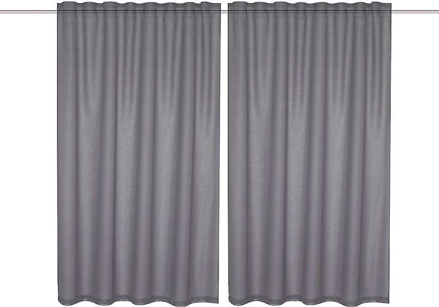 HOME WOHNIDEEN Gardine DOLLY, Multifunktionsband (2 günstig online kaufen