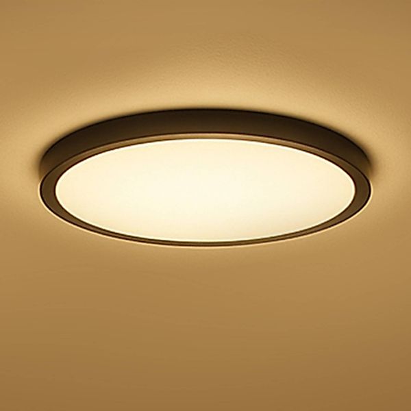 Calex Smart LED-Deckenlampe HALO Ø 40cm schwarz IP54 RGB CCT günstig online kaufen