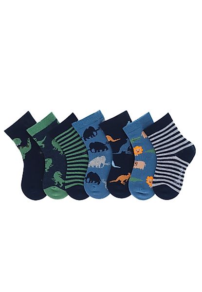 Sterntaler® Feinsöckchen Sterntaler® Socken 7er-Box Wildnis günstig online kaufen
