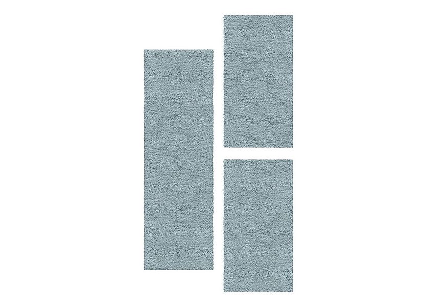 SIMPEX24 Hochflor-Bettumrandung Unicolor - Einfarbig, Höhe 50 mm, (Bett-Set günstig online kaufen