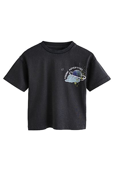 Next T-Shirt Kurzarm-T-Shirt mit Rücken-Print (1-tlg) günstig online kaufen