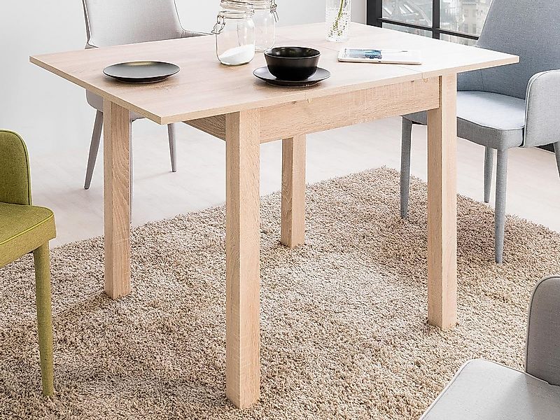 Finori Esstisch 120 x 76,5 x 80 cm (B/H/T) günstig online kaufen