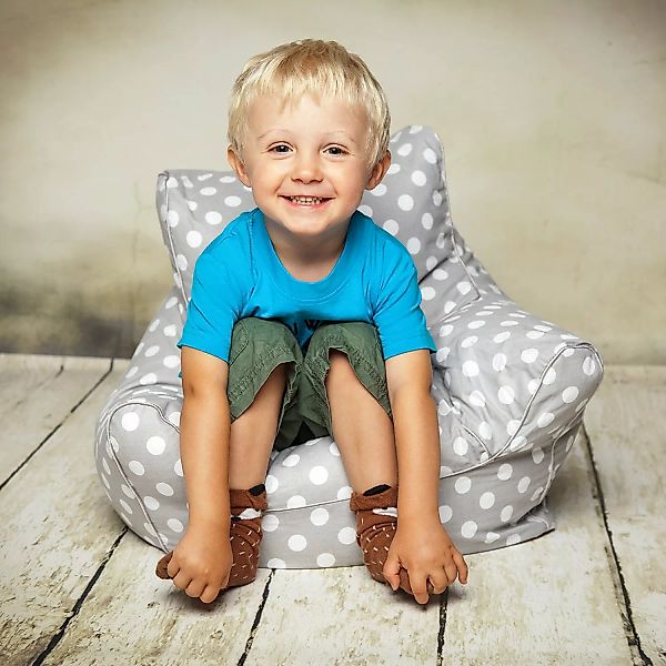 home24 Kindersitzsack White Dots günstig online kaufen