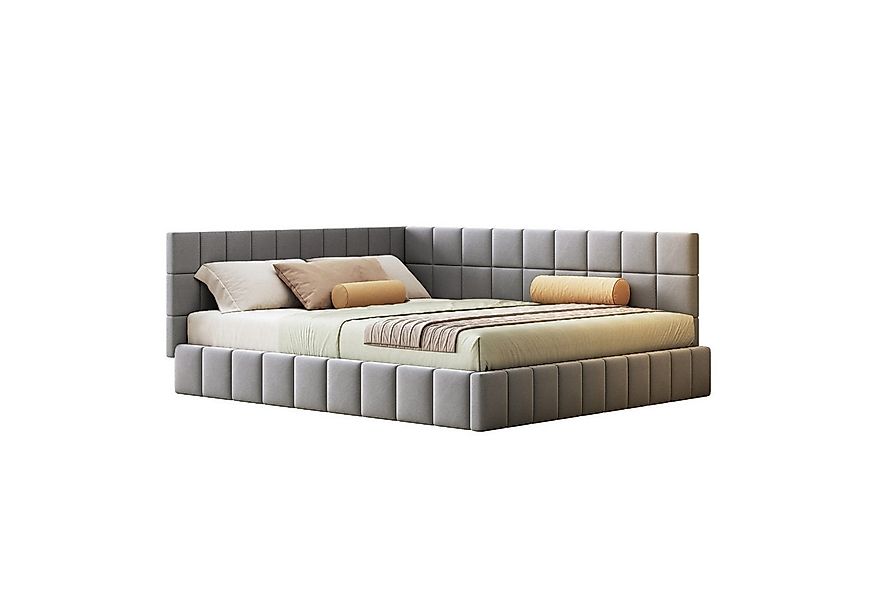 BlingBin Schlafsofa Polsterbett Daybett Doppelbett, 1er Set 1 Teile, mit La günstig online kaufen