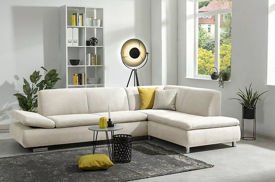 Max Winzer® Ecksofa Terrence Sofa 2,5-Sitzer links mit Ecksofa rechts Flach günstig online kaufen