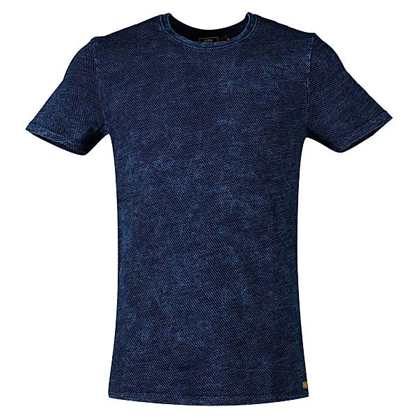 Superdry Denim Goods Co Texture Kurzarm T-shirt XS Indigo Texture günstig online kaufen