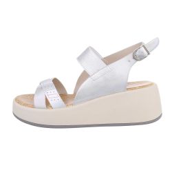 Ital-Design Damen Freizeit Plateausandaletten Keilabsatz/Wedge Keilsandalet günstig online kaufen
