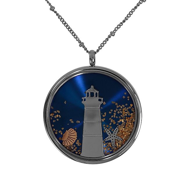 OSTSEE-SCHMUCK Kette mit Anhänger - Leuchtturm günstig online kaufen