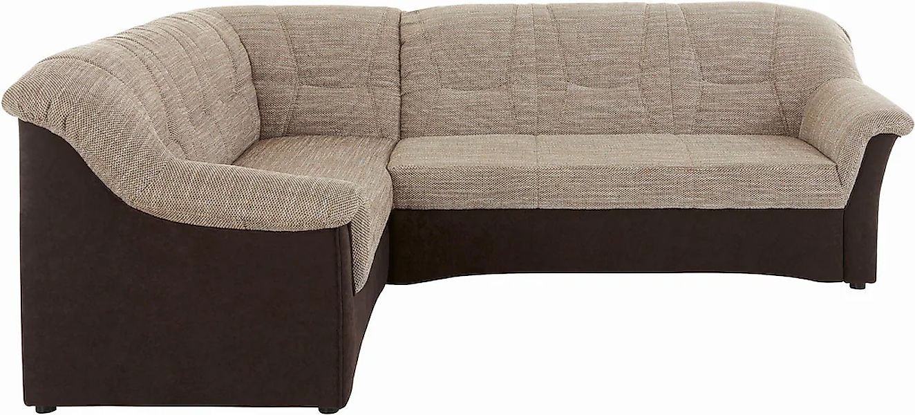 DOMO collection Ecksofa "Sarafina zeitlos&bequem, optional mit Federkern, B günstig online kaufen