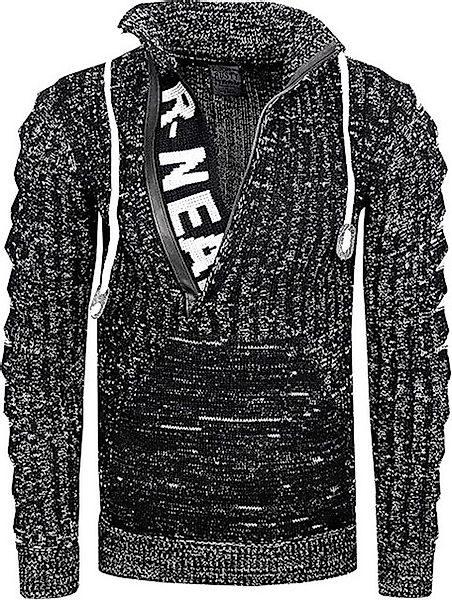 Rusty Neal Strickpullover mit stylischem Ausschnitt günstig online kaufen