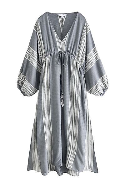 Next Strandkleid Langärmeliger Maxi-Kaftan (1-tlg) günstig online kaufen