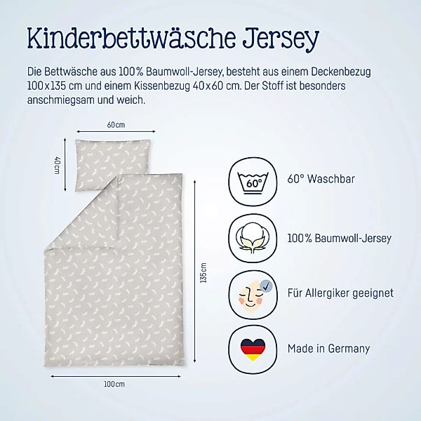 Julius Zöllner Kinderbettwäsche »Twiggy«, (2 tlg.) günstig online kaufen