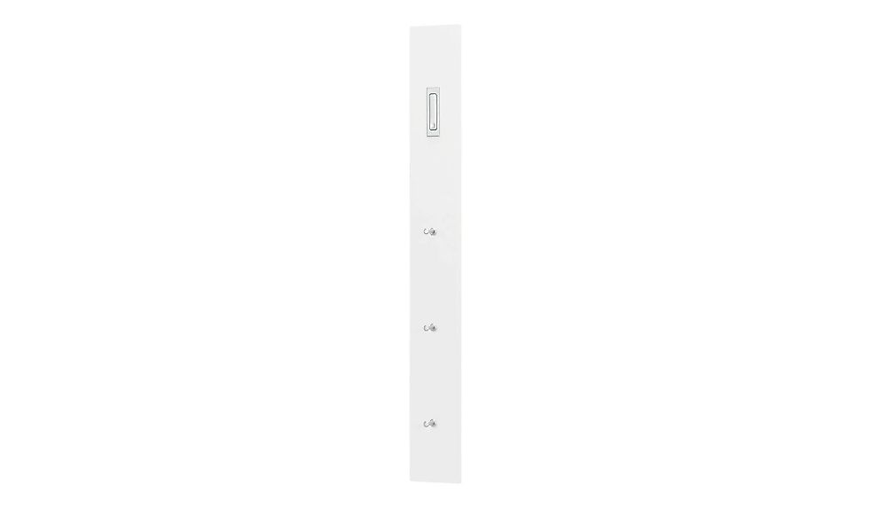 Garderobenpaneel  Ambato - weiß - 14 cm - 120 cm - 6,3 cm - Sconto günstig online kaufen