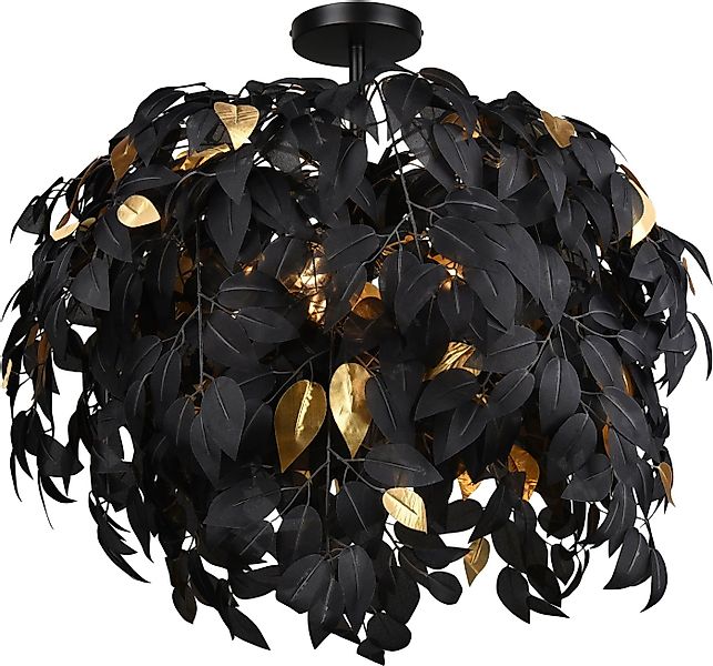 Reality Leuchten Deckenleuchte Leavy, ohne Leuchtmittel, warmweiß - kaltwei günstig online kaufen