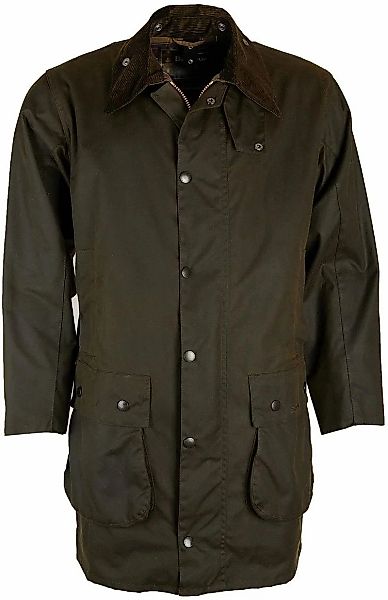 Barbour Northumbria Wachsjacke Grün - Größe 48 günstig online kaufen