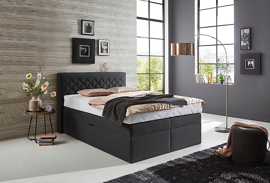 Westfalia Schlafkomfort Boxspringbett, wahlweise mit Bettkasten günstig online kaufen