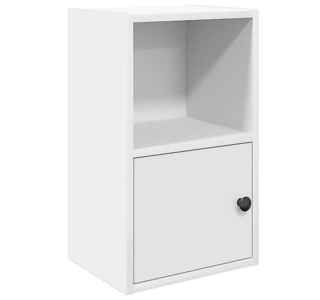 vidaXL Bücherregal Bücherregal Weiß 31x24x52 cm Holzwerkstoff, 1-tlg. günstig online kaufen