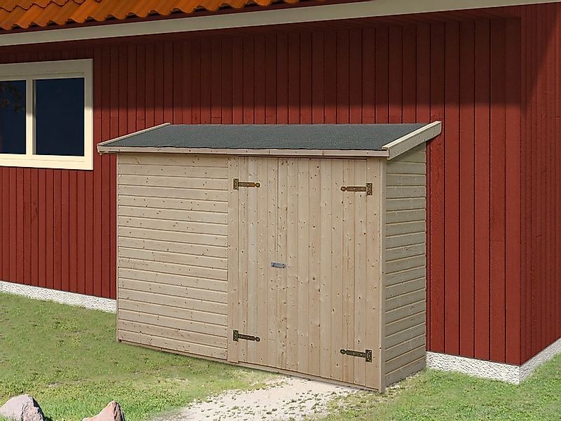 Palmako Gerätehaus "Leif", transparent günstig online kaufen