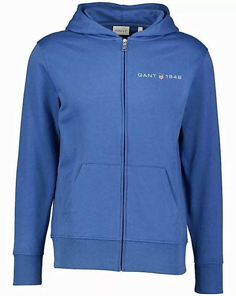 Gant Sweatjacke Herren Sweatjacke mit Kapuze (1-tlg) günstig online kaufen