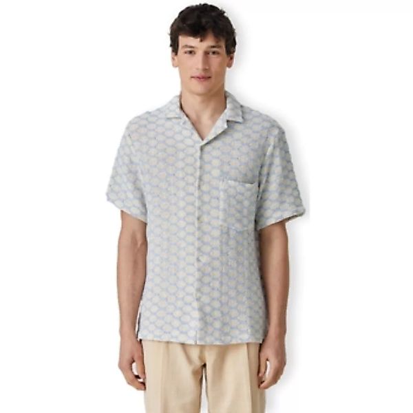 Portuguese Flannel  Hemdbluse Net Shirt - Blue günstig online kaufen