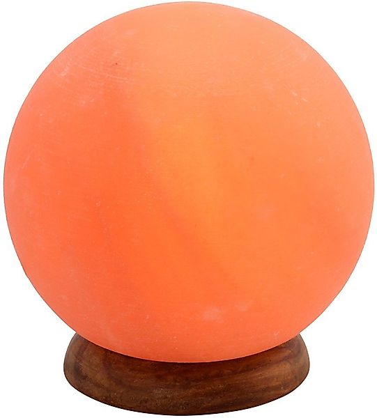 HIMALAYA SALT DREAMS Salzkristall-Tischlampe Planet, Leuchtmittel günstig online kaufen