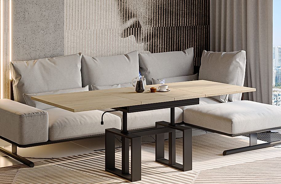 Endo-Moebel Couchtisch Empoli - ausziehbar 110-170cm günstig online kaufen
