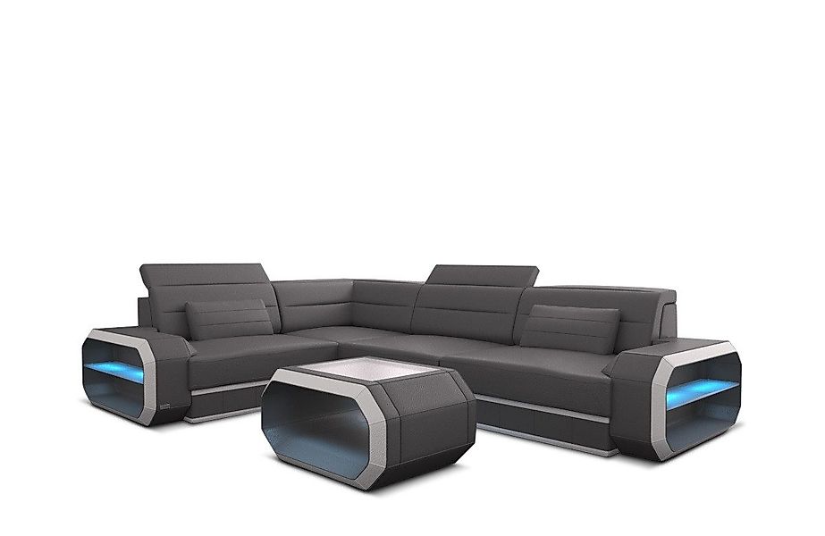 Sofa Dreams Ecksofa Sofa Leder Ledercouch günstig online kaufen