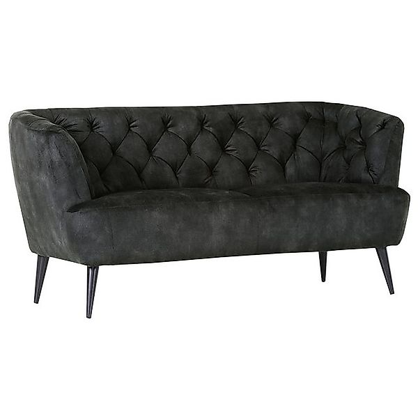 Lomadox Sofa Wohn- und Esszimmer in dunkelgrau TARRAS-123 mit Chesterfield günstig online kaufen