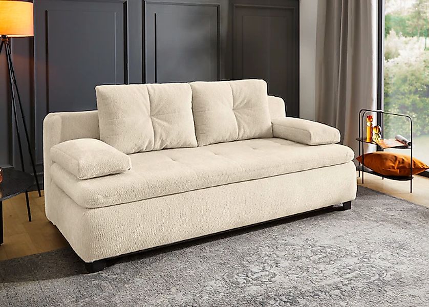 Jockenhöfer Gruppe Schlafsofa »Balu, Dauerschlafsofa, 140kg Belastbarkeit j günstig online kaufen