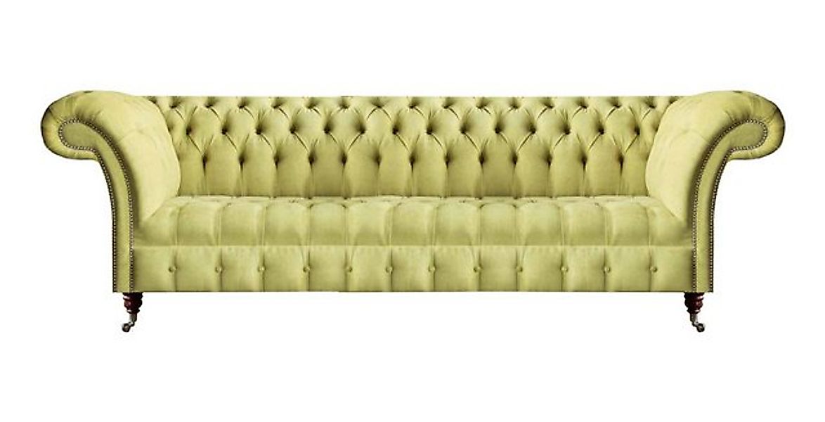 Xlmoebel Sofa Luxuriöses modernes Viersitzer-Stoffsofa Chesterfield Couch, günstig online kaufen