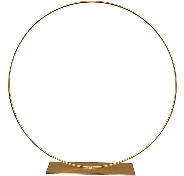 matches21 HOME & HOBBY Dekofigur Metall-Ring mit Fuß als Tisch-Deko Basteln günstig online kaufen