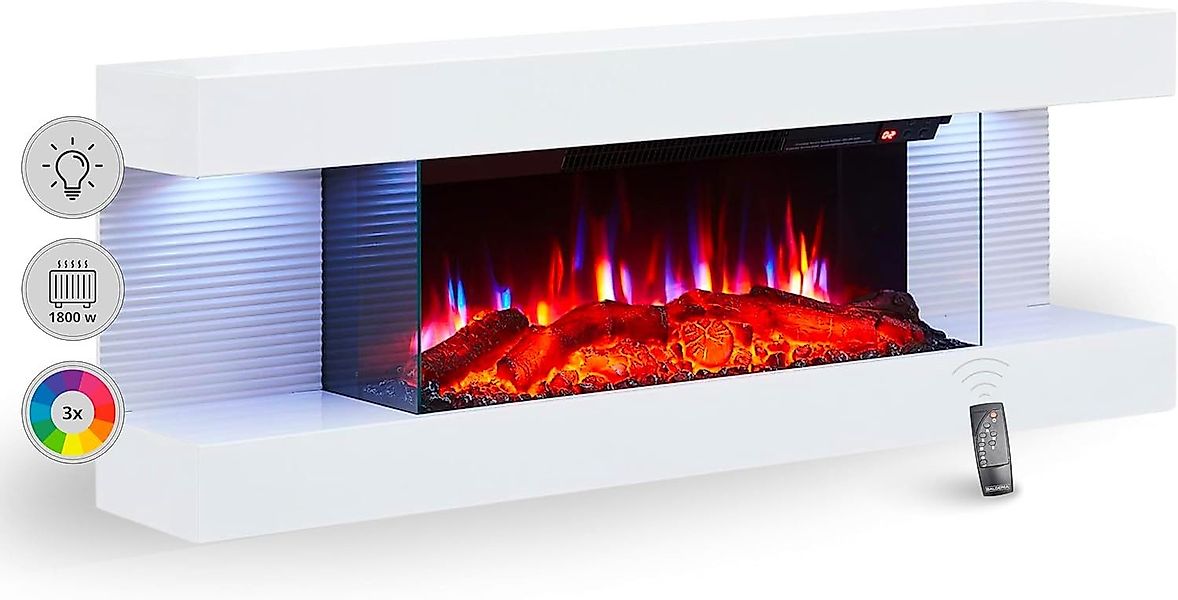 Balderia Elektrokamin Lumina, Standkamin mit Heizung günstig online kaufen