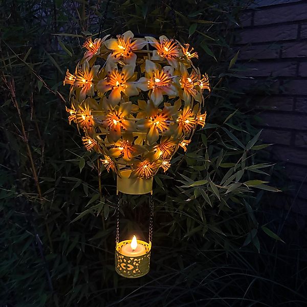Online-Fuchs LED Gartenleuchte Solar Heißluftballon aus günstig online kaufen