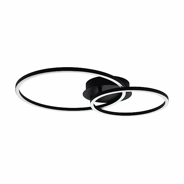 EGLO LED Deckenleuchte Palmaves Deckenlampe, schwarzes günstig online kaufen