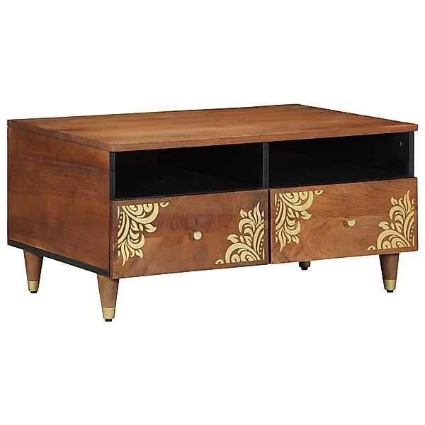 vidaXL Couchtisch Honigbraun 80 x 54 x 40 cm massives Mangoholz 4018749 günstig online kaufen