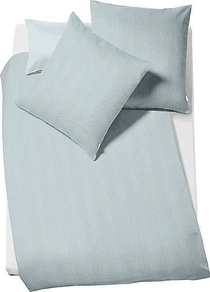fleuresse Bettwäsche Jade, Mako-Damast, 3 teilig, günstig online kaufen