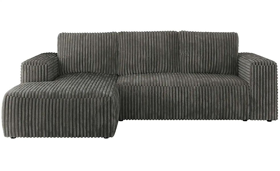 Ecksofa Beige mit Schlaffunktion Trentino ¦ grau ¦ Maße (cm): B: 266 H: 89 günstig online kaufen