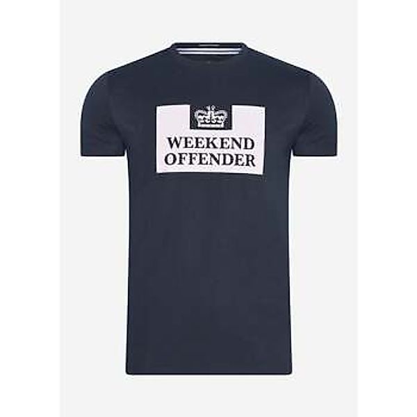 Weekend Offender  T-Shirt Prison t-shirt - navy günstig online kaufen