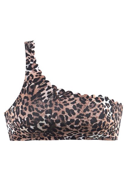 LASCANA Bustier-Bikini-Top Lexa, Mit Muschelkante günstig online kaufen