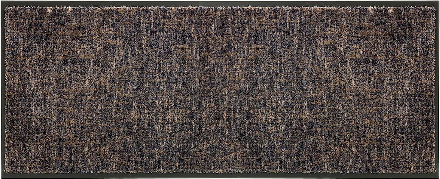 Miami Fußmatte 67x150 cm Gitter anthrazit-taupe günstig online kaufen