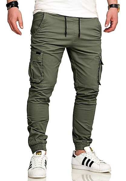 SOULSTAR Cargohose S2LOM Herren Chino Jogger Jeans Hose Stoffhose Freizeith günstig online kaufen