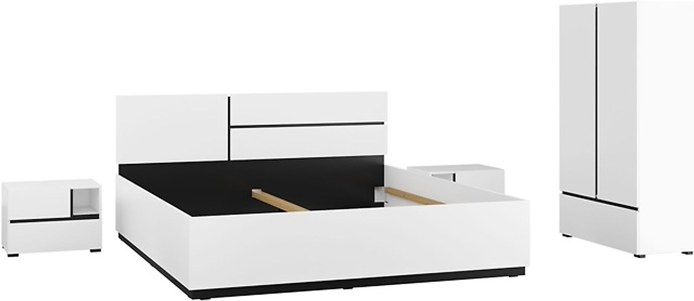 INOSIGN Schlafzimmer-Set »Cross, moderne, grifflose Optik, FSC-zertifiziert günstig online kaufen